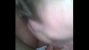 Huge tits MILF sucking and fucking young BF POV